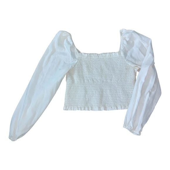 AE Smocked Long-Sleeve Top - Picture 3 of 13